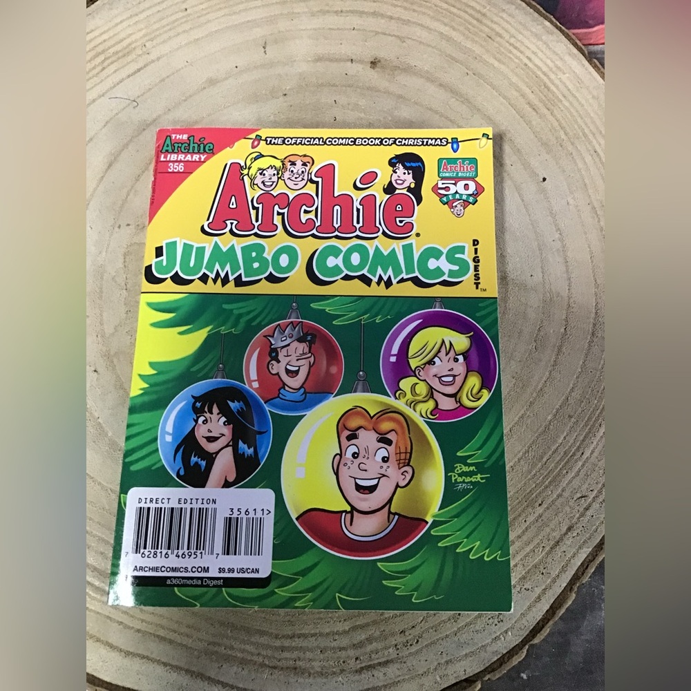 Betty & Veronica jumbo comic #356 comic book of christmas